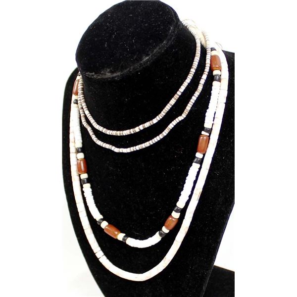 Shell Heishi Beads, Puka Shell Necklace, & Beads