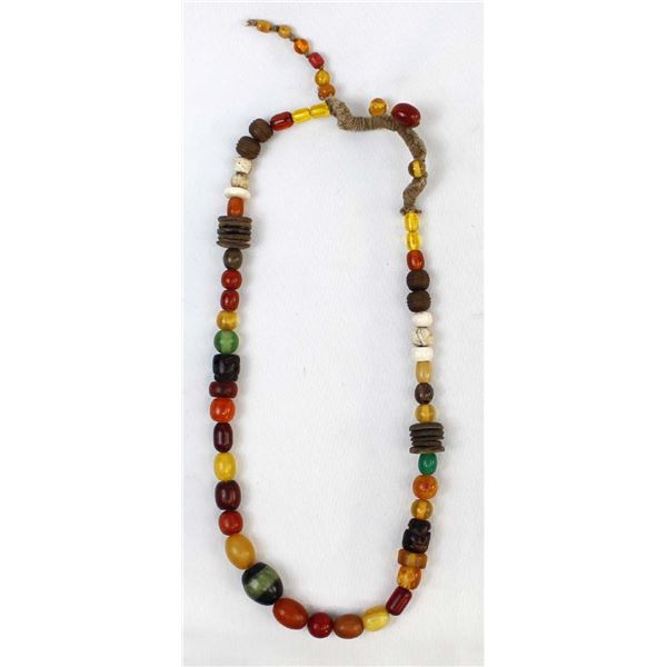 Antique Vintage African Trade Bead Necklace