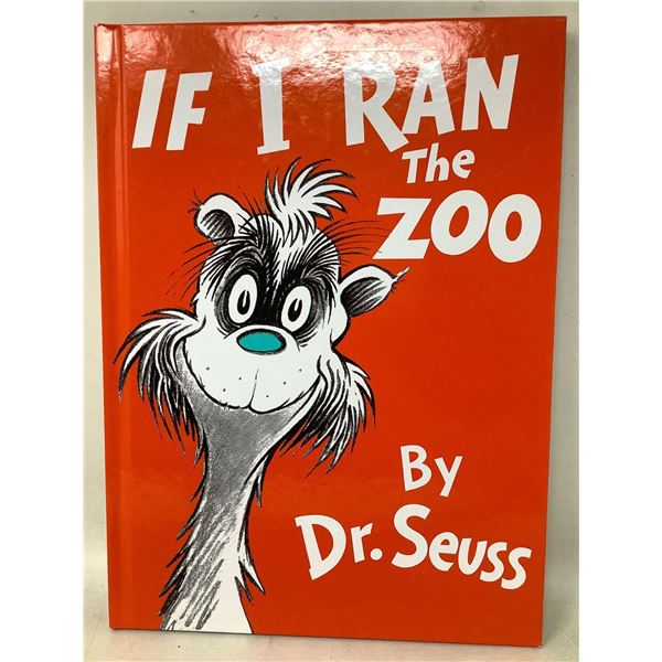 NEW Dr Suess Book - If I ran the Zoo