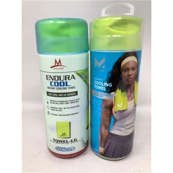 Lot of 2 NEW  instant cooling sport towels