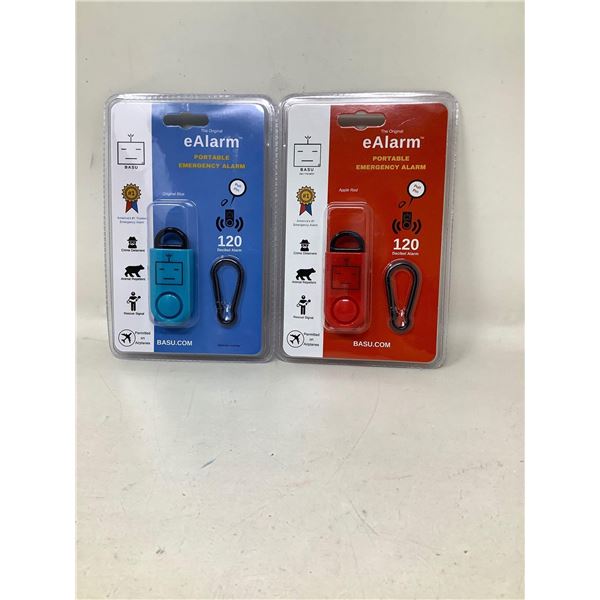 Lot of 2 NEW e alarm personal portable 120 decibels