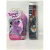 Image 1 : NEW tangle pets stuffy hair brush and rainbow head massager