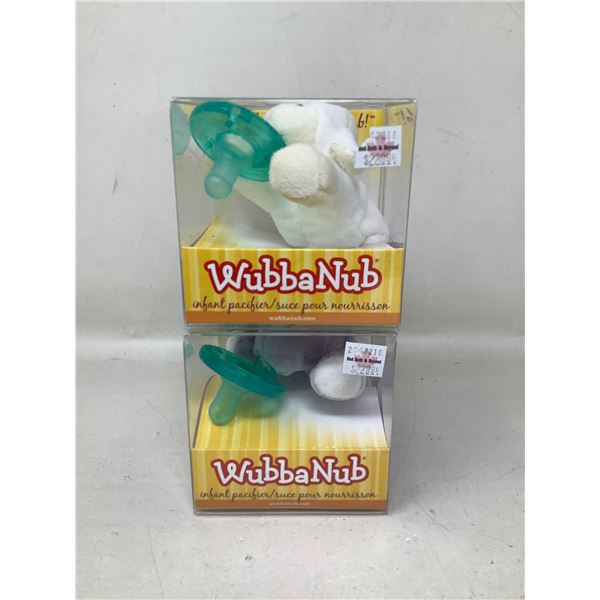 NEW WubbaNub infant pacifiers Lot of 2