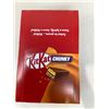 Image 1 : Case lot of KitKat Chunky caramel bars jumbo 36 x 55g