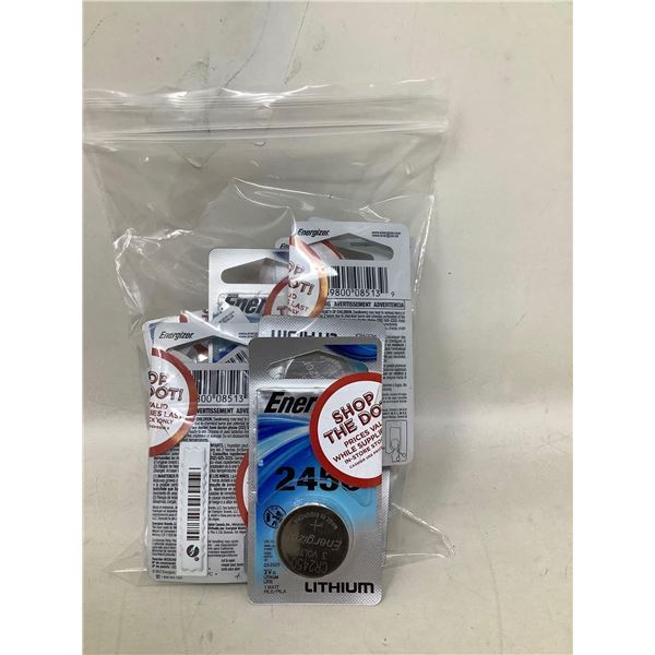 Lot of 12 Energizer Batteries Lithium CR2450 3 volt