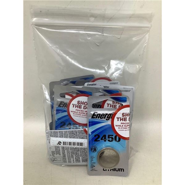 Lot of 12 Energizer Batteries Lithium CR2450 3 volt