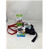Image 1 : Lot of NEW dog stuff - leash, ID tag, medium harness, pet waste bags, etc.
