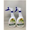 Image 1 : CDN Lemon tree disinfectant cleaner lot of 2 x 24oz