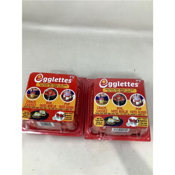 Egglettes hard boiled egg cookers lot of 2