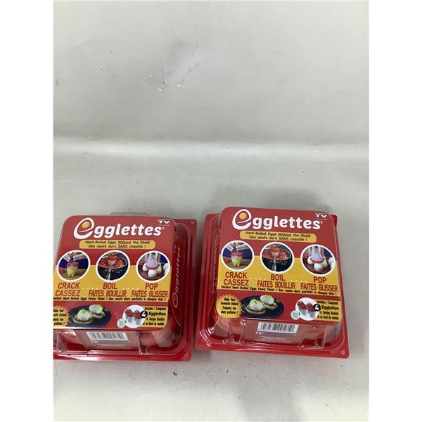 Egglettes hard boiled egg cookers lot of 2