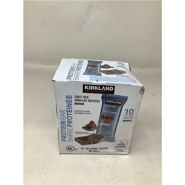 Kirkland Protein Bars Brownie 10 count