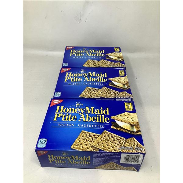 Honeymaid Grahm Wafers lot of 3 x 400g
