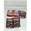 Image 1 : Lot of 5 big bags snickers and dips candy 5 x 150g