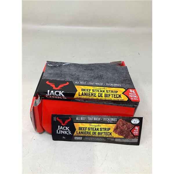 Jack Links teriaki Beef trips box 10x25g