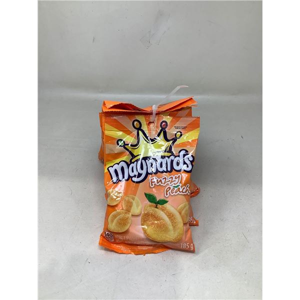 Maynards Fuzzy Peach Gummies lot of 5 x 185g