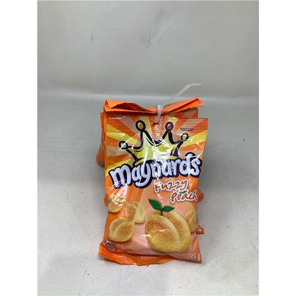 Maynards Fuzzy Peach Gummies lot of 5 x 185g