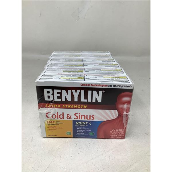 Benylin Cold & Sinus extra strength case lot of 6