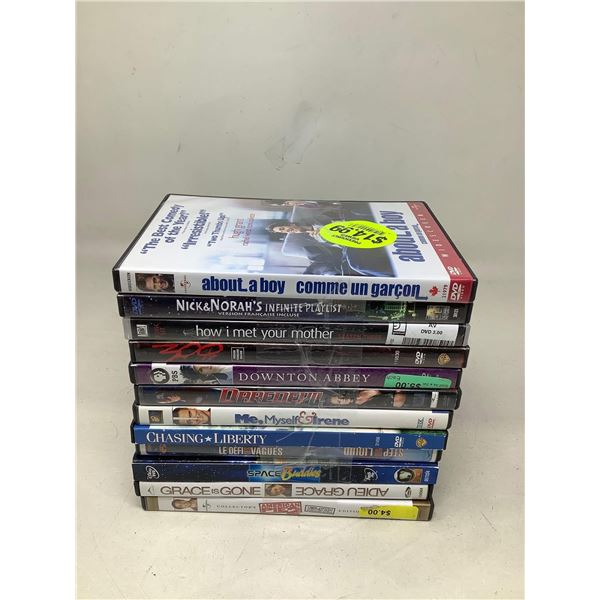 New Release and Classic DVD Lot of 12