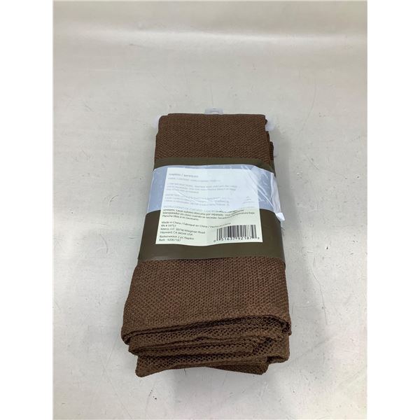 Basket Weave NEW 4 piece Napkin Set