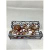 Image 1 : Metal Towel holder lot of 7 cinnamon candles