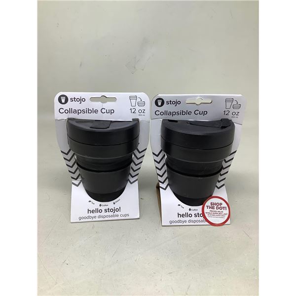 Stojo Collapsible Cup 12 oz lot of 2