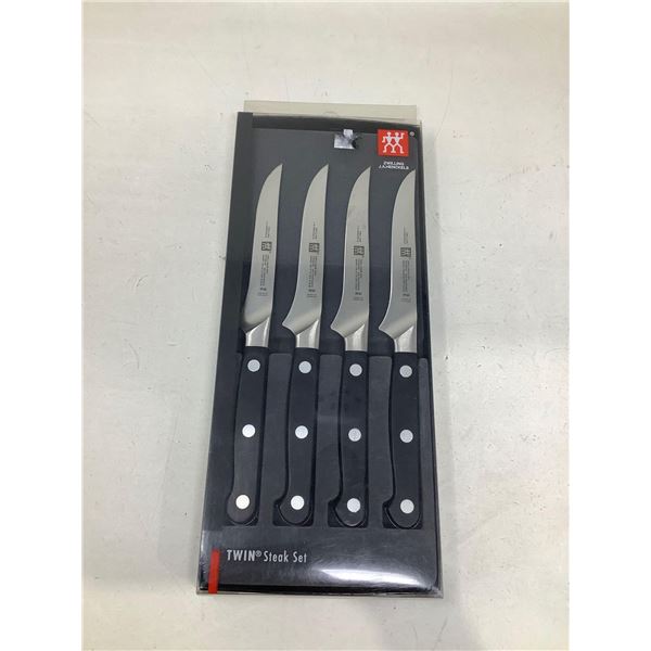 J.A. Henckels TWIN Deluxe 4 pce steak knife set