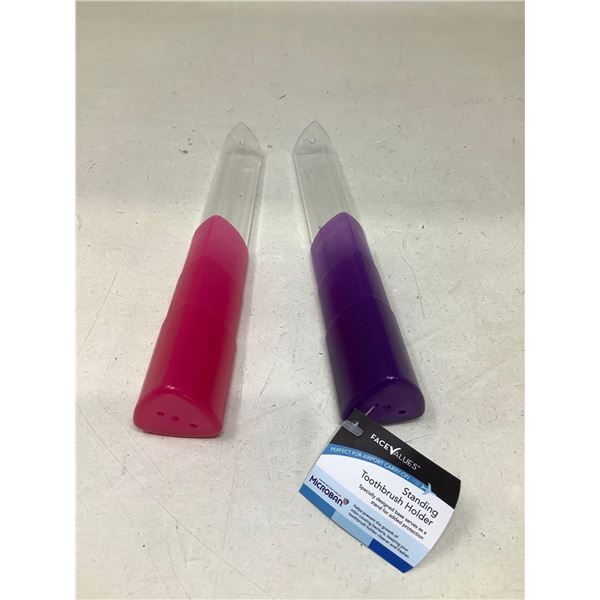 Standing Toothbrush Holders Lot of 2