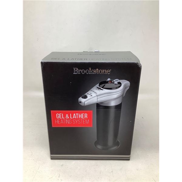 Brookstone executives heated shave lather dispenser NEW