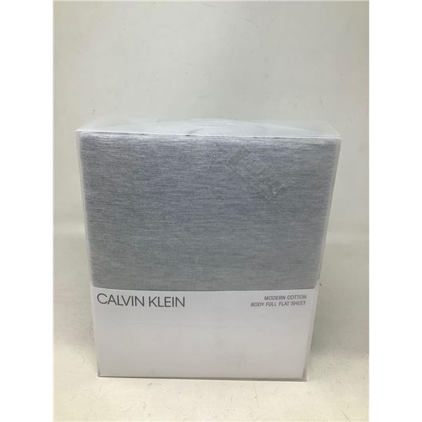 Calvin Klein Modern Cotton Body Full Flat sheet NEW