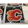 Image 2 : Calgary Flames Die Cut Magnets NEW lot of 10 NHL indoor/ outdoor