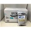 Image 1 : Spokes Sea Salt puffed potatoe crisps case lot of 12 x 80g