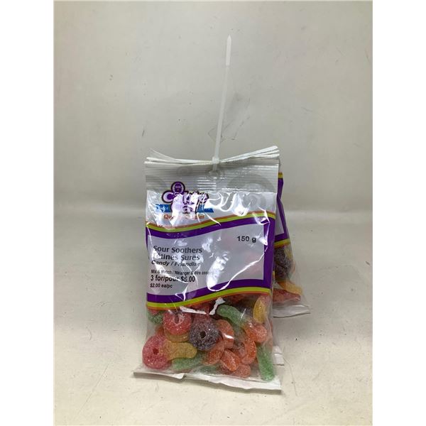 Cable car sour soothers lot of 5 x 150g