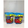 Image 1 : Jolly Ranchers misfit gummies mega bags lot of 2 x 850g