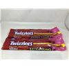 Image 1 : Twizzlers extra long pull n peel cherry licorice lot of 2 x 652g