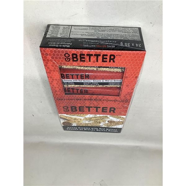 Go Better Sesame Bars case lot of 24 x 35g