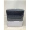 Image 1 : Calvin Klein Modern collection full size flat sheet NEW slate