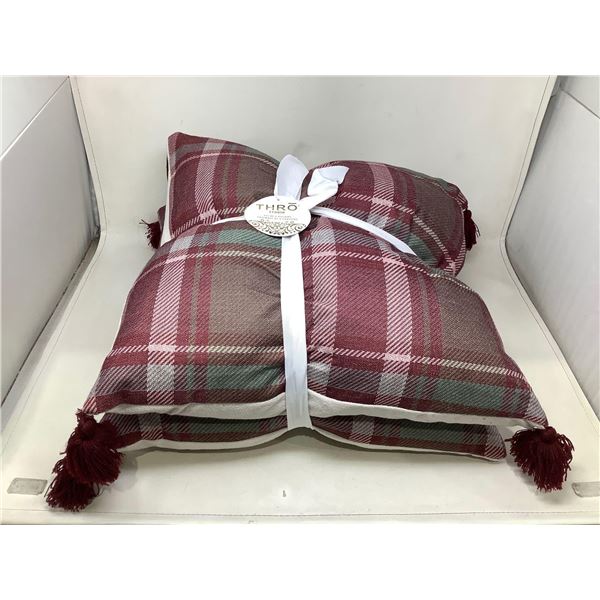 Thro Studio set of 2 NEW toss pillows