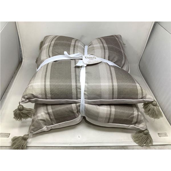 Thro Studio set of 2 NEW toss pillows