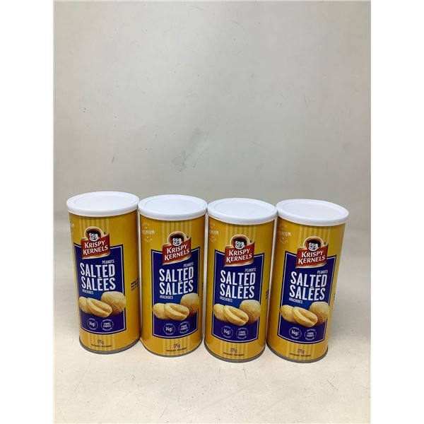 Krispy Kernels Salted Peanuts Lot of 4 x 275g