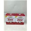 Image 1 : Jamieson natural source ZINC immune shield lozenges cherry with Echinacea Lot of 2 x 110ct