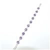 Image 3 : Silver Amethyst(7.75ct) Bracelet (~weight 7.75g), Suggested Retail Value $300