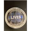 Image 1 : Blue Lives Matter Silver cased medallion