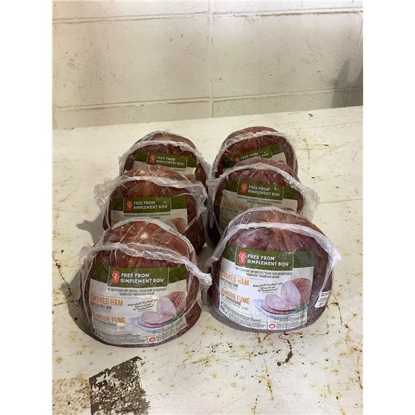 Frozen President's Choice Smoked Ham (6 x 700g)