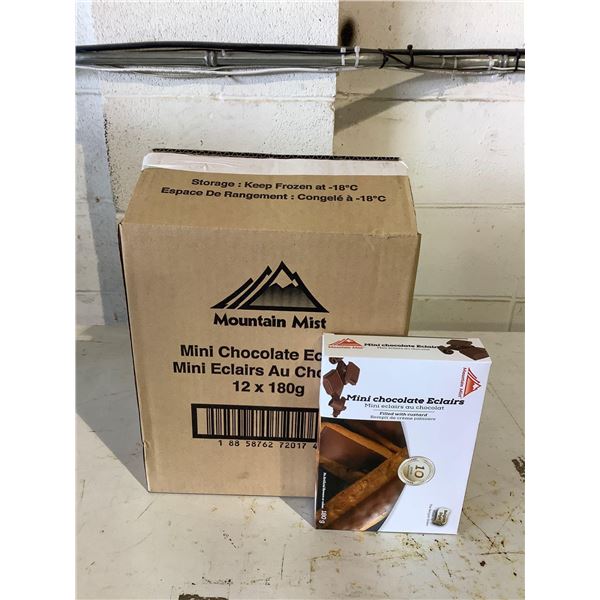 Case of Frozen Mountain Mist Mini Chocolate Eclairs (12 x 180g)