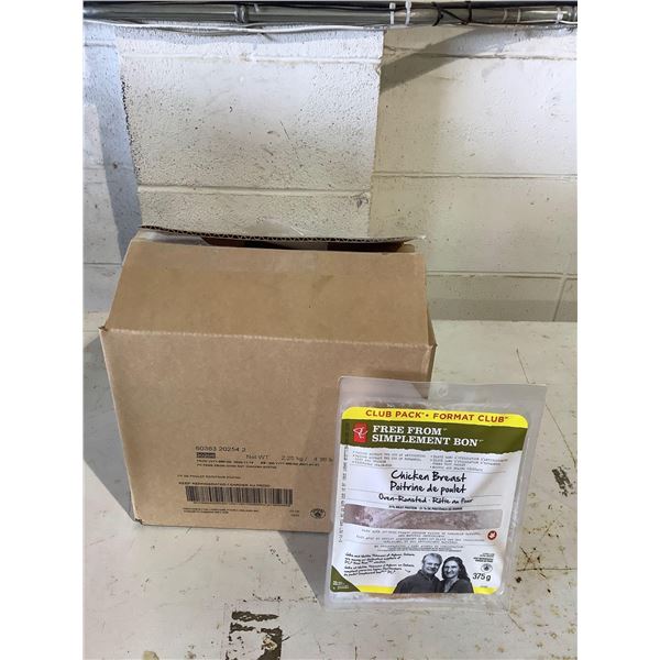 Case of Frozen President's Choice Sliced Chicken Breast (6 x 375g)