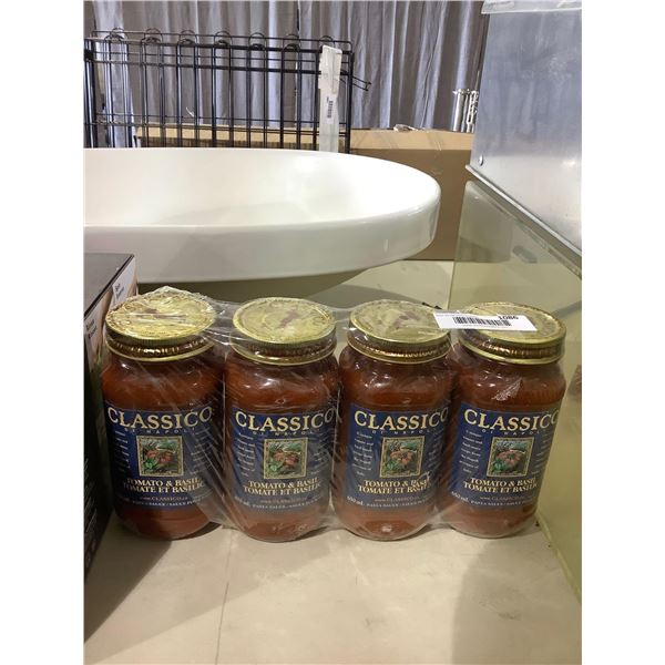 Classico Di Napoli Tomato and Basil Pasta Sauce (4 x 650mL)