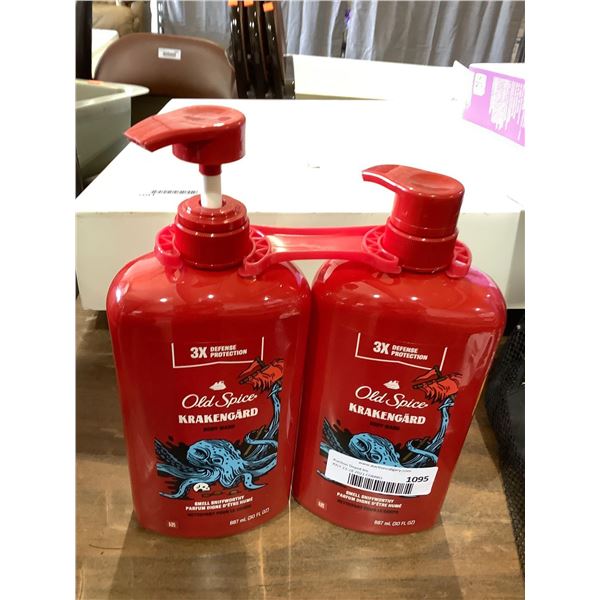 Old Spice Krakengard Body Wash (2 x 887mL)