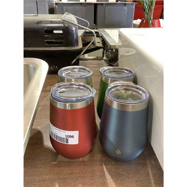 Manna 12oz Tumblers Lot of 4