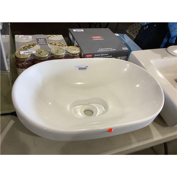 Porcelain Sink (15 1/2in x 23 1/2in)