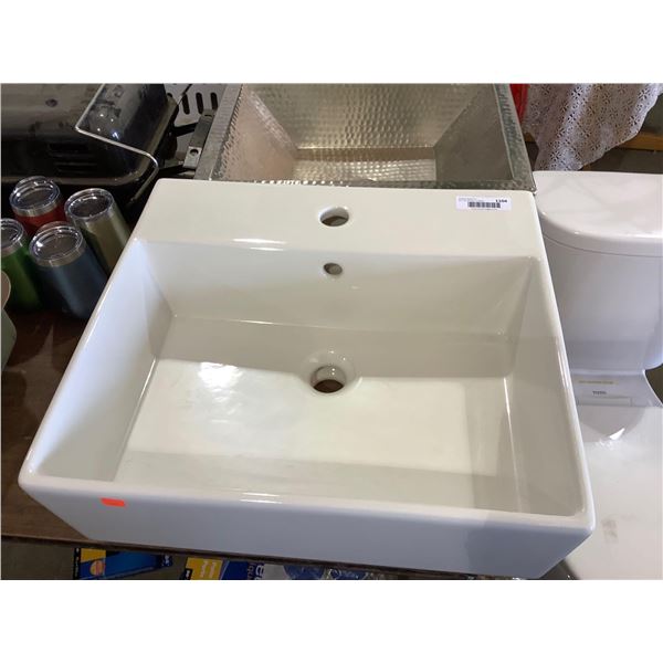 Porcelain Sink (17 1/2in x 19 1/2in)